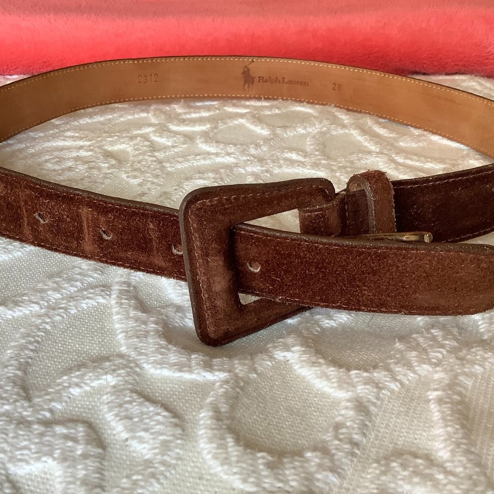 Ralph Lauren Women's Suede Belt